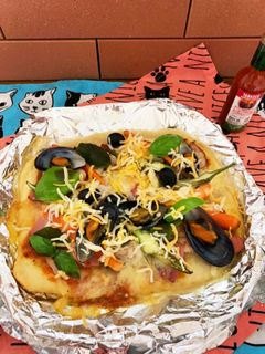 本格的モッツァレラチーズのミックスピザ-レシピのメイン写真