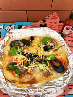 本格的モッツァレラチーズのミックスピザ-レシピのメイン写真