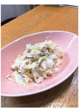簡単!ツナとキャベツのサラダ-レシピのメイン写真