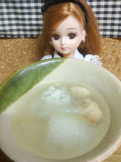 リカちゃん♡冬瓜団子スープ(鶏ベース)-レシピのメイン写真