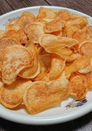 *゜自家製ポテトチップス*゜-レシピのメイン写真
