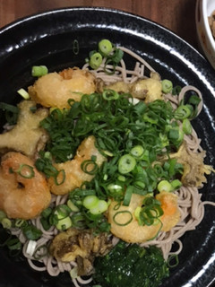 小海老と舞茸のねぎだく蕎麦-レシピのメイン写真