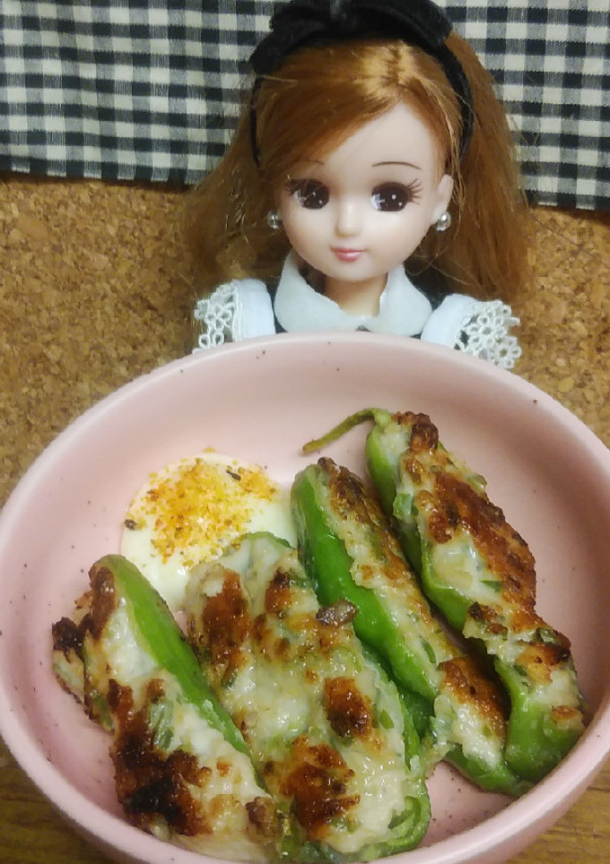 リカちゃん♡ししとうの肉詰め-レシピのメイン写真