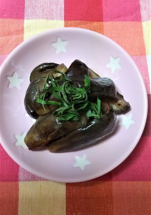 なすのゴマ油炒め-レシピのメイン写真