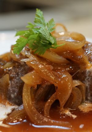 牛肉の味噌デミグラスソース☆-レシピのメイン写真