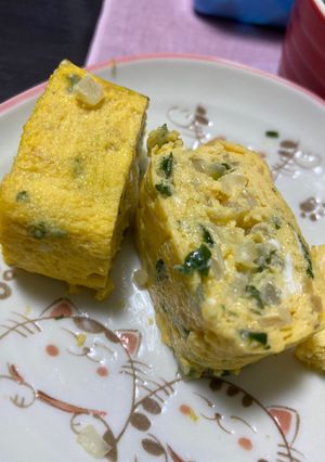 玉ねぎたっぷり、野菜が食べれる卵焼き-レシピのメイン写真