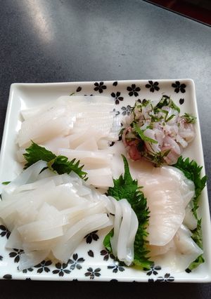 剣先イカの刺し身-レシピのメイン写真
