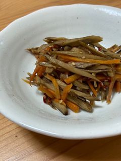 我が家のきんぴらごぼう-レシピのメイン写真