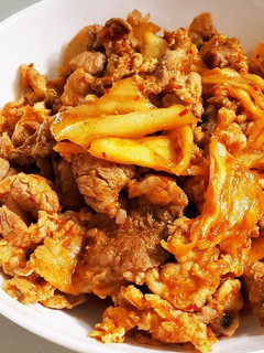 簡単!早い!味噌でこくうま豚キムチ!-レシピのメイン写真