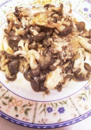 平茸♪準備も簡単！レンジでチン！-レシピのメイン写真