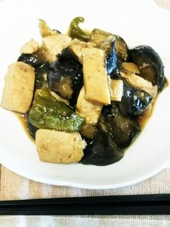 なすと鶏もも肉の味噌炒め-レシピのメイン写真