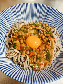 夏バテ対策!ネバネバ納豆そば-レシピのメイン写真