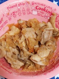 豚肉ときのこのポン酢おろし炒め-レシピのメイン写真