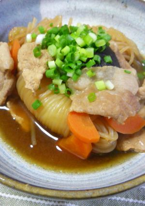 豚肉とこんにゃくのみそ煮-レシピのメイン写真