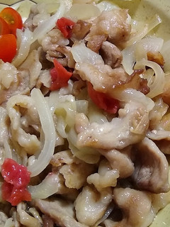 白だしでさっぱり!豚肉の梅炒め-レシピのメイン写真