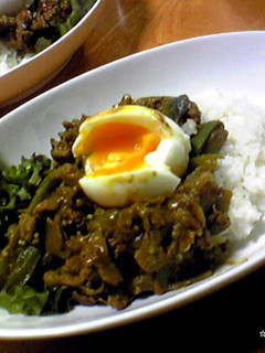 なすカレー丼-レシピのメイン写真