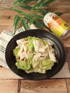 豚しゃぶとレタスのマヨポンサラダ-レシピのメイン写真