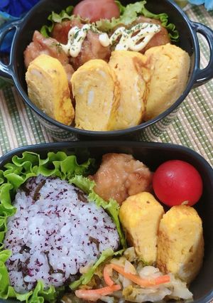 高校1年女子お弁当♡2020.08.07-レシピのメイン写真