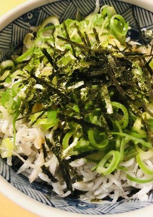 生姜たっぷり●柚子あわせタレのしらす丼-レシピのメイン写真