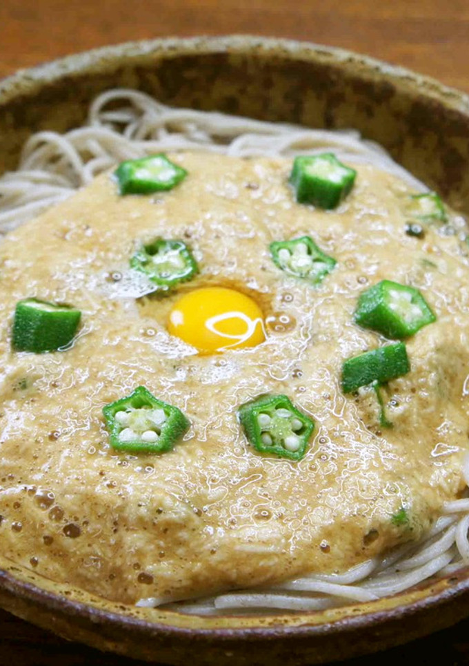 ぶっかけとろろ蕎麦-レシピのメイン写真