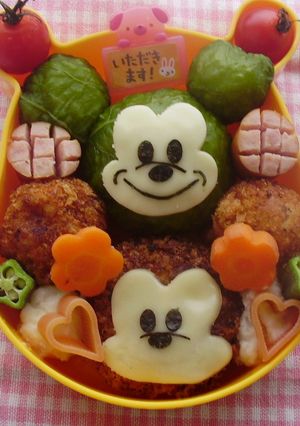 ☆ミッキーキャラ弁☆-レシピのメイン写真