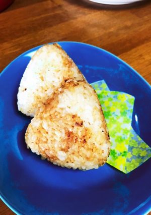 ほっぺがおちる♪味噌焼きおにぎり-レシピのメイン写真