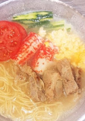 豚軟骨冷やしラーメン-レシピのメイン写真
