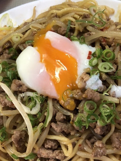 台湾拉麺の素でもやしとひき肉の焼きそば-レシピのメイン写真