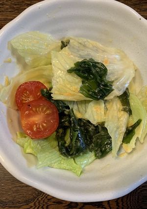 レタスとわかめのサラダ-レシピのメイン写真
