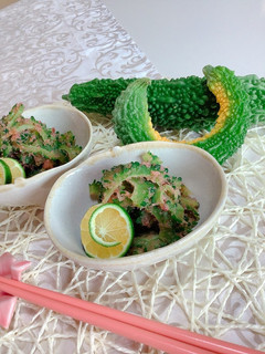 ゴーヤの明太子和え-レシピのメイン写真