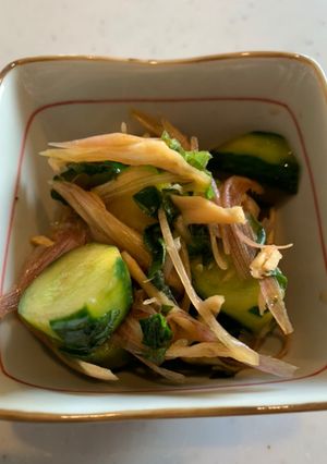 きゅうりの薬味あえ-レシピのメイン写真