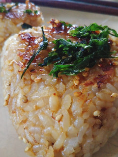 香ばしさが凄い!我が家の焼おにぎり♪-レシピのメイン写真