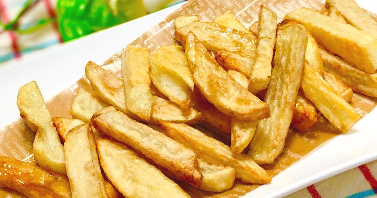 簡単カリカリ☆揚げないフライドポテト by ＜まっきー