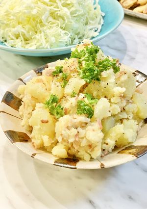 カリカリベーコンのポテトサラダ-レシピのメイン写真