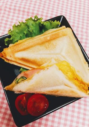 ♪甘辛ホットサンド♪-レシピのメイン写真