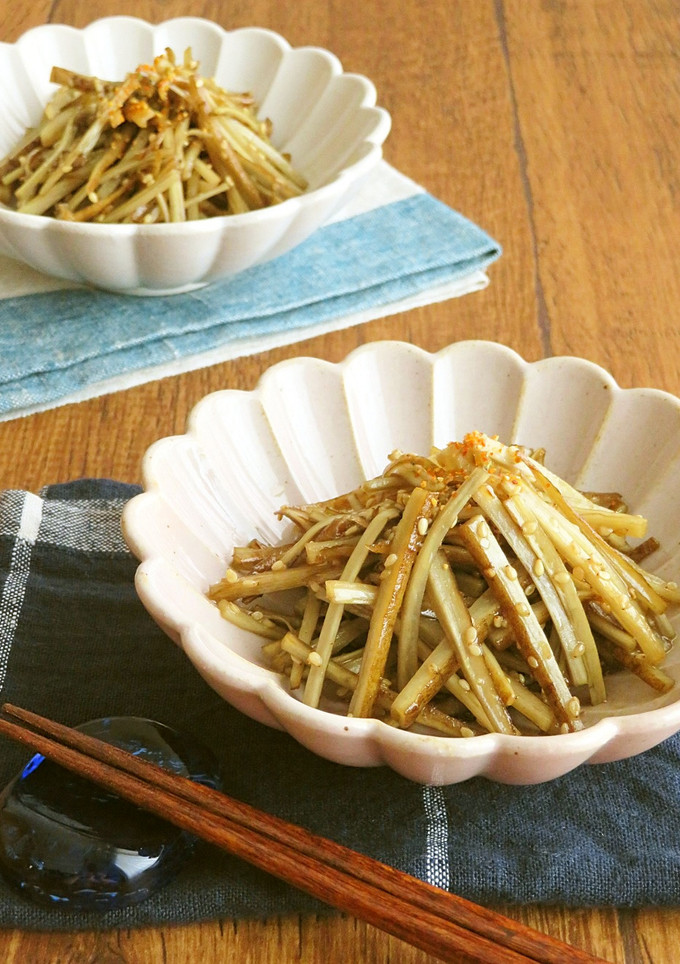 簡単和総菜◎ごぼうの塩きんぴら-レシピのメイン写真