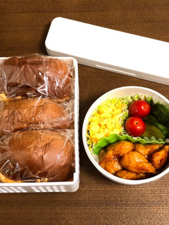 自分弁当・たまごサンド-レシピのメイン写真
