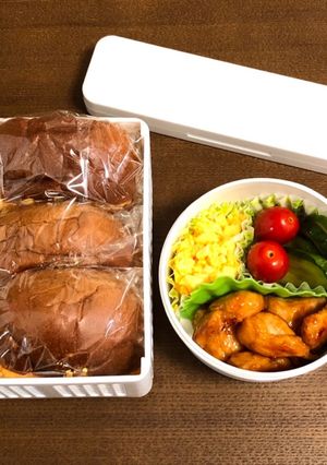 自分弁当・たまごサンド-レシピのメイン写真