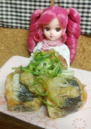 リカちゃん♡いわしと鶏肉の竜田揚げ？-レシピのメイン写真