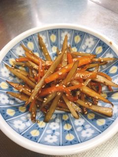 きんぴらごぼう-レシピのメイン写真