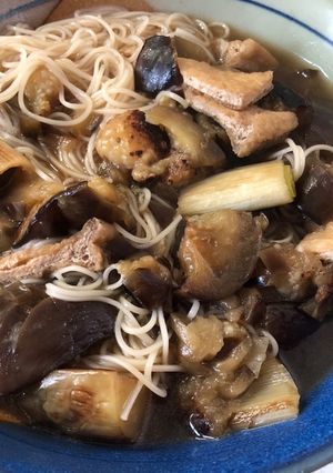 なす素麺-レシピのメイン写真