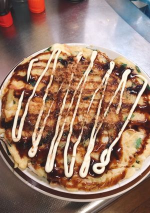 ちくわとはんぺん入りモダン焼き-レシピのメイン写真