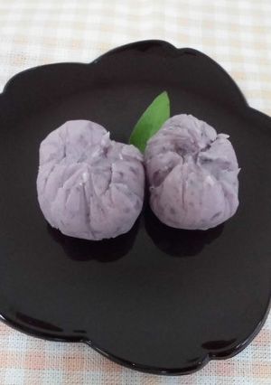 紅芋の茶巾しぼり-レシピのメイン写真