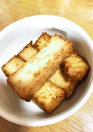 時間も食費も節約 簡単厚揚げステーキ-レシピのメイン写真