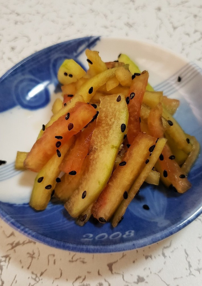 超簡単!スイカの皮の漬物-レシピのメイン写真