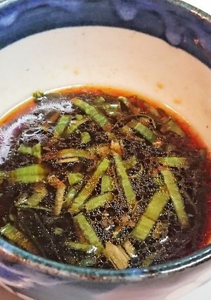 胡麻が香る酢醤油だれ-レシピのメイン写真
