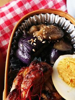 お弁当★揚げなすレンチン楽チン★作り置き-レシピのメイン写真
