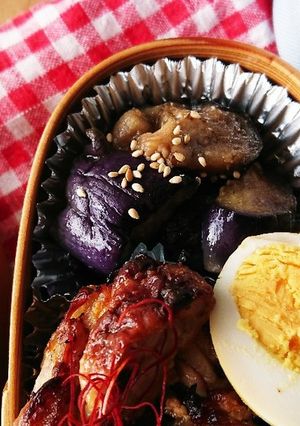 お弁当★揚げなすレンチン楽チン★作り置き-レシピのメイン写真