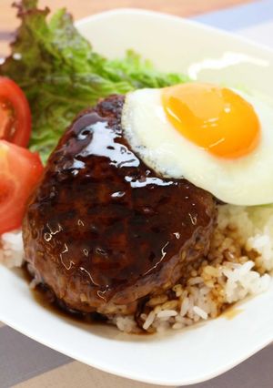 和風ロコモコ丼-レシピのメイン写真