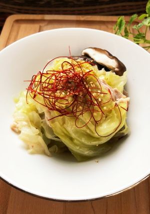 早!安!美味!キャベツと豚肉の重ね蒸し-レシピのメイン写真